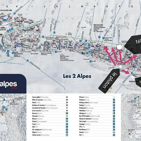 Pluton B63 Apartment Les Deux Alpes